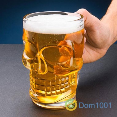 Халба, чаша за бира череп 0.500 л.